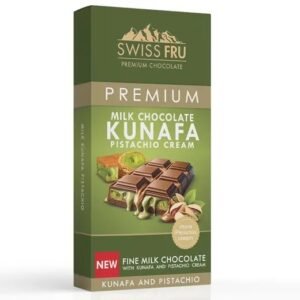 Milk Chocolate Kunafa Bar