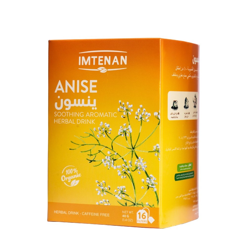 Organic Anise herbal drink 16 teabag